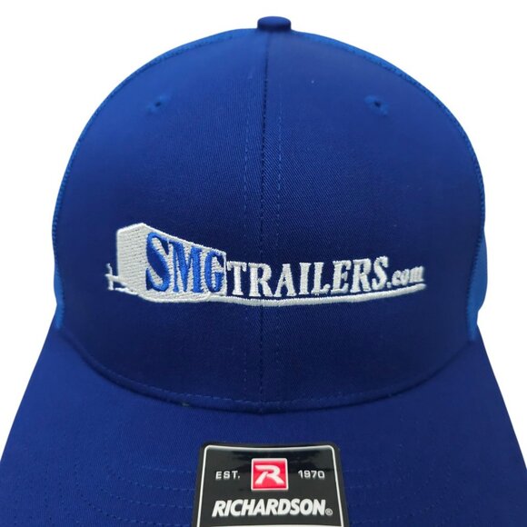SMG Trailers Mesh Snapback Cap Trucker Embroidered Logo Baseball Hat NWOT - Picture 7 of 14